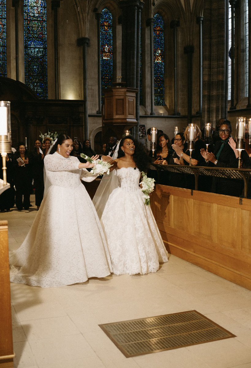 mahalamodels's tweet image. We recently became the first Black same-sex couple to marry at London’s illustrious Middle Temple Church. The venue was grand. The food was grand. The music was grand. But the most unfathomable, breathtaking part of the day was the love and support you all wrapped us in.