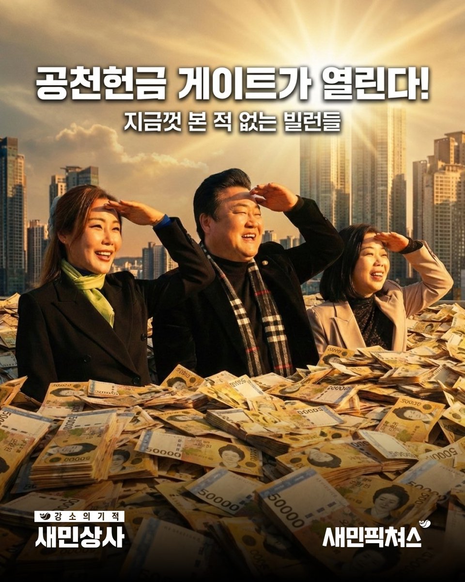 <정당 최초 웹드라마 ‘새민상사’ EP.6 공개 안내>

새미래민주당의 야심찬 웹드라마 '새민상사' EP.6!
1월 27일 오후 5시, 비리 청정지대 새민상사에 침투한 진급 뇌물 사건!
쏟아지는 새로운 빌런들!

○ 유튜브 [새미래민주당]에서 직관하세요.
시청 후 한 줄 감상과 공유로 힘을 보태 주세요.