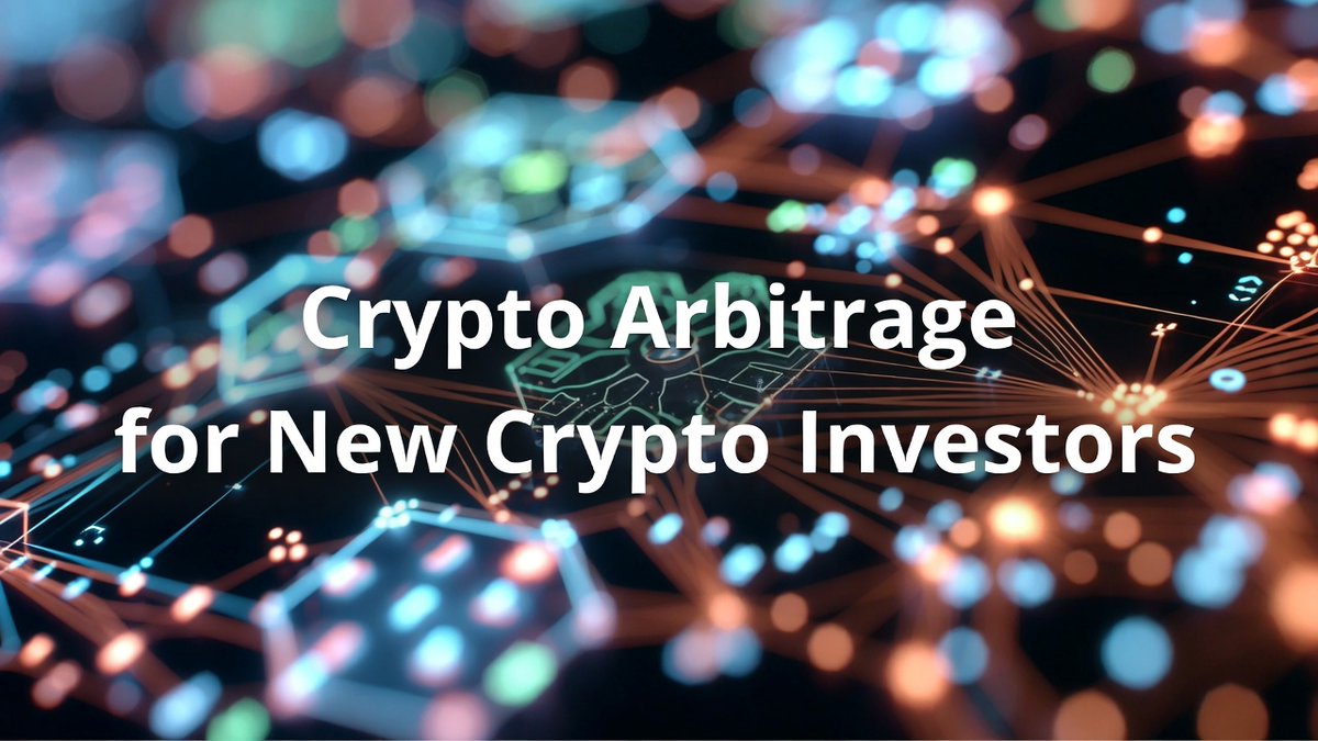 Crypto arbitrage is the strategy of buying a coin on one exchange at a lower price and selling it on another at a higher price 💱 It helps new investors make lower-risk trades by taking advantage of price gaps instead of market predictions 📊 #Crypto #Trading #ECXX 🚀