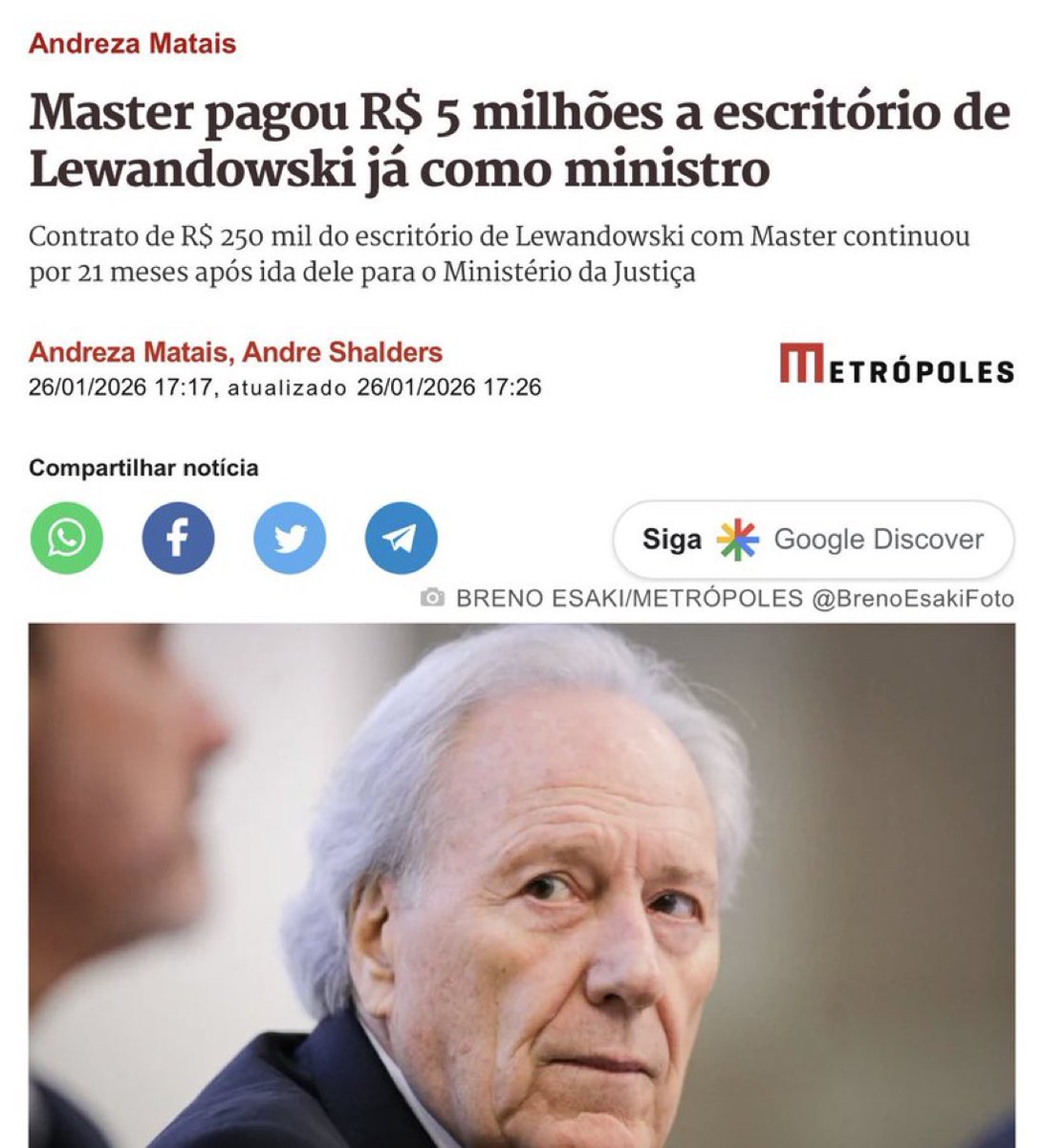 A lista das propinas é maior do que a torcida do Flamengo…