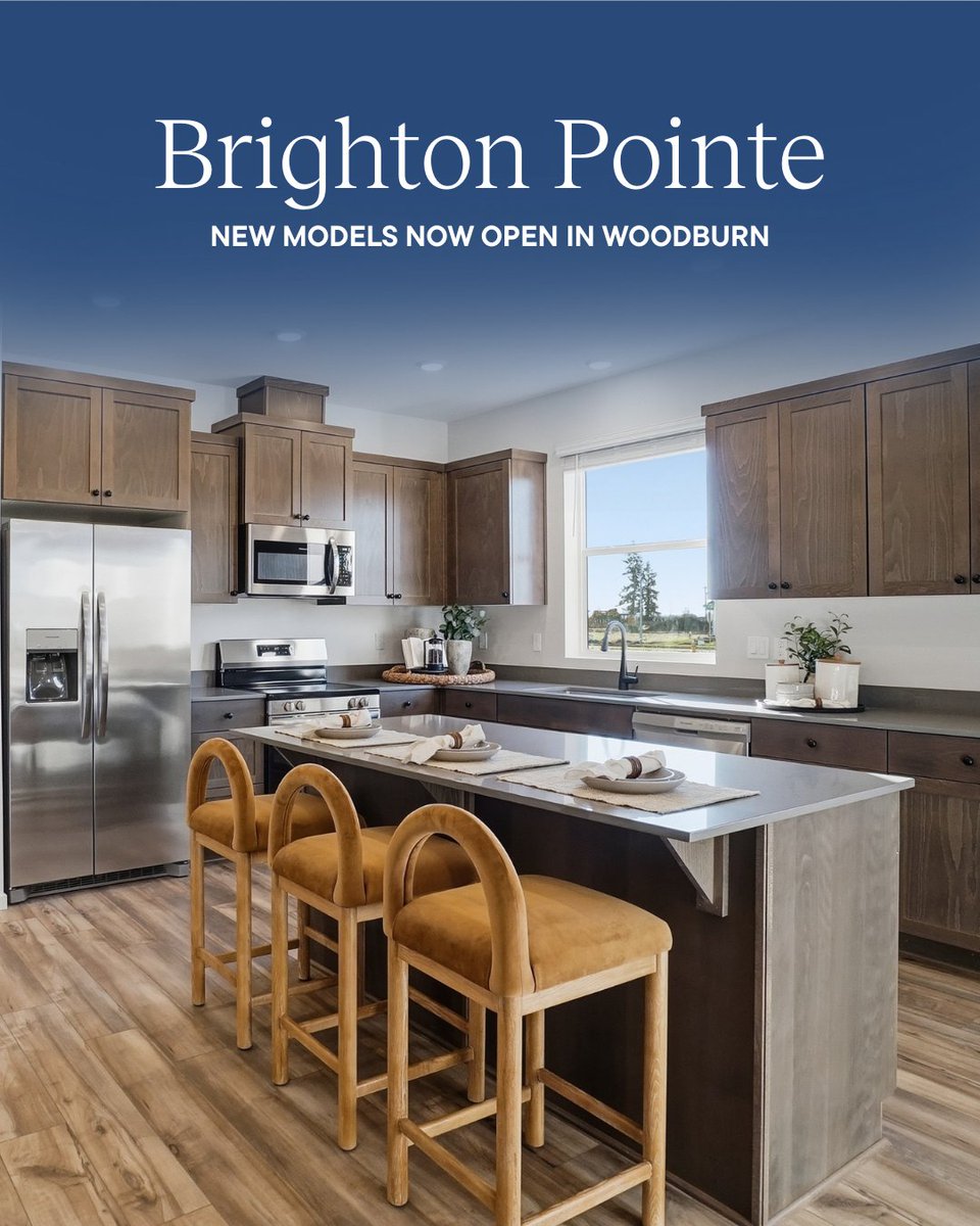 LennarPortland's tweet photo. Brighton Pointe in Woodburn 💙🏠  Find something for everyone - now selling from $367K. Schedule a tour of the brand-new model homes today! 📲 855-768-1675 https://t.co/3j58zmeReF