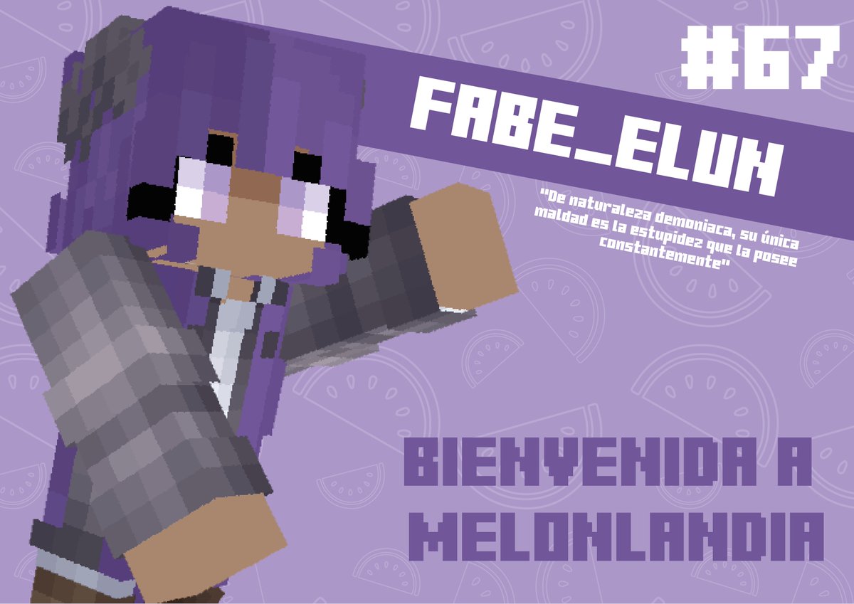 EventsMelon's tweet image. Una Tiefling acaba de llegar al servidor ¿Nos ayudara con los conocimientos que posee? 

¡Le damos la bienvenida al sexagésimo séptimo participante de MelonLandia!

#67 @Fabe_Elun ☄️
