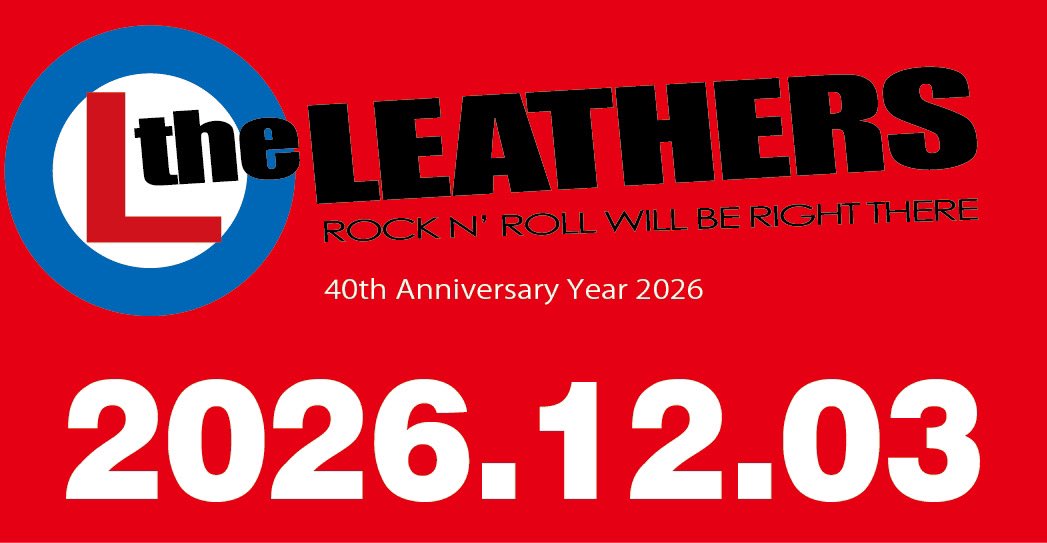 CROSS_LEATHERS's tweet photo. the LEATHERS 40th https://t.co/P2gaSbS7tl
