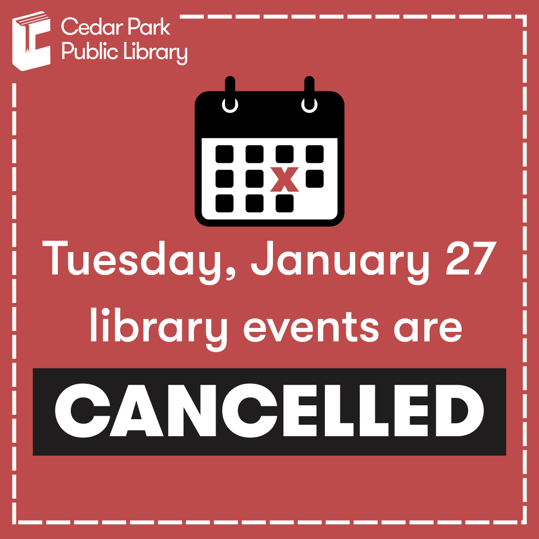 Cedar Park Library tweet media