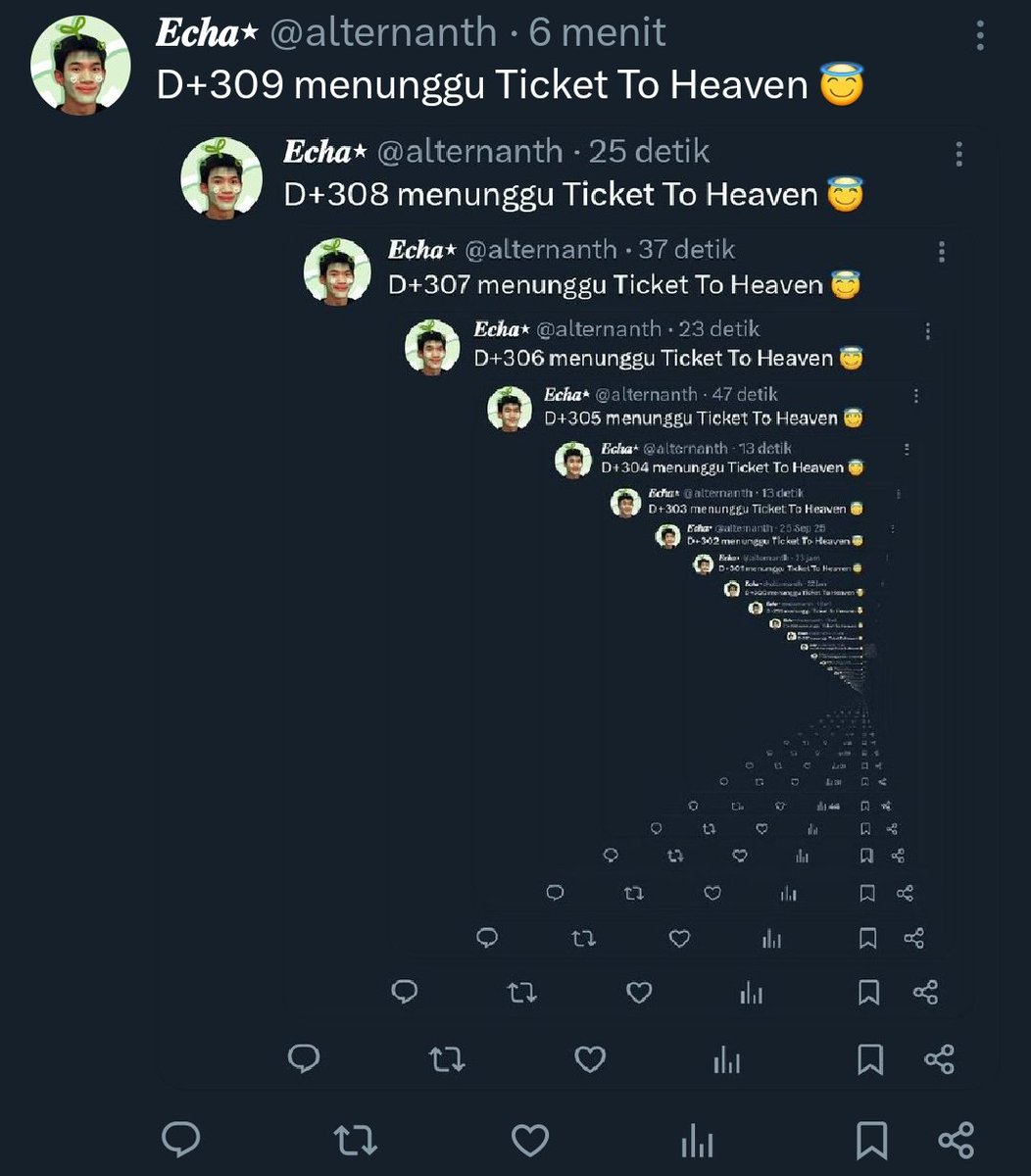 alternanth's tweet photo. D+310 menunggu Ticket To Heaven 😇 https://t.co/lA2WlbbF6B