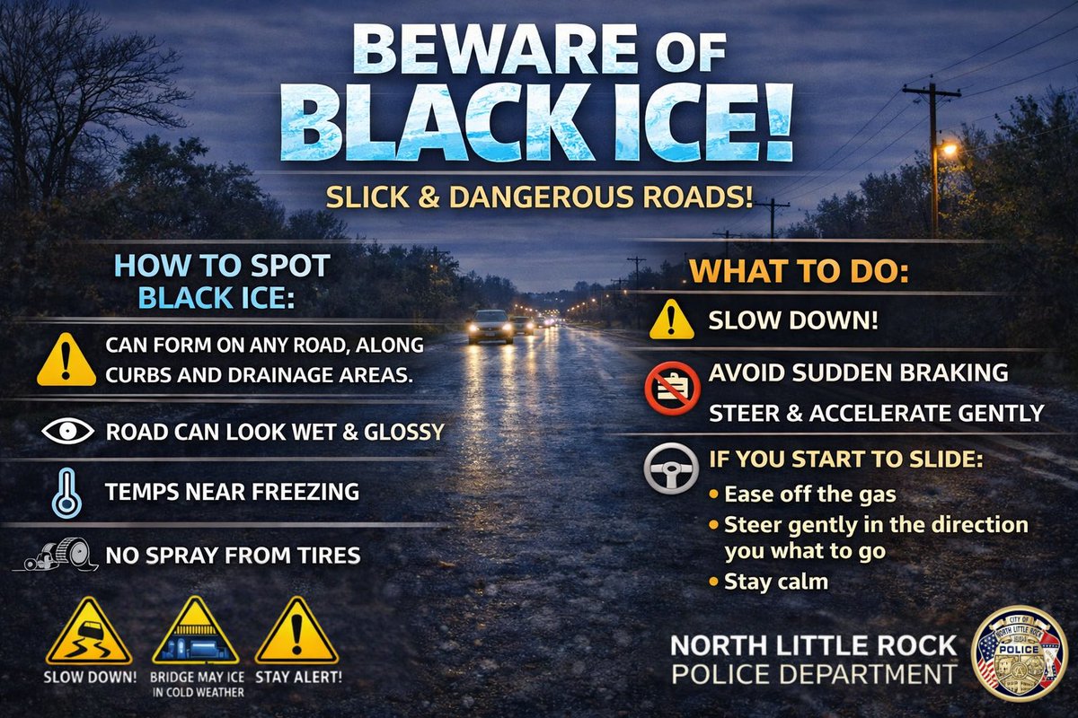 North Little Rock PD tweet media