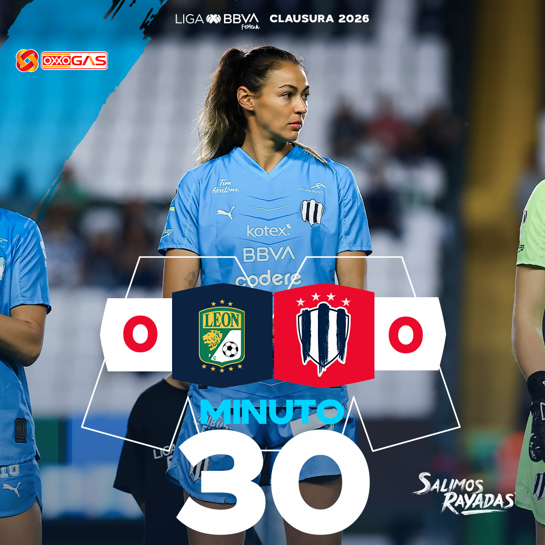 Rayadas's tweet image. 30'⏱️| León 🦁 0-0 💙 Rayadas

¡Sin detenernos! 👊🏼💥

@oxxogas