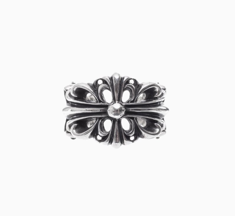 PGyeomie's tweet photo. แหวน Chrome hearts Double Floral Cross  #KimTuanCollection ใส่คู่แล้วหวานร้อย เพราะใส่ที่นิ้วนางเหมือนกัน https://t.co/KSH0B2ExVX
