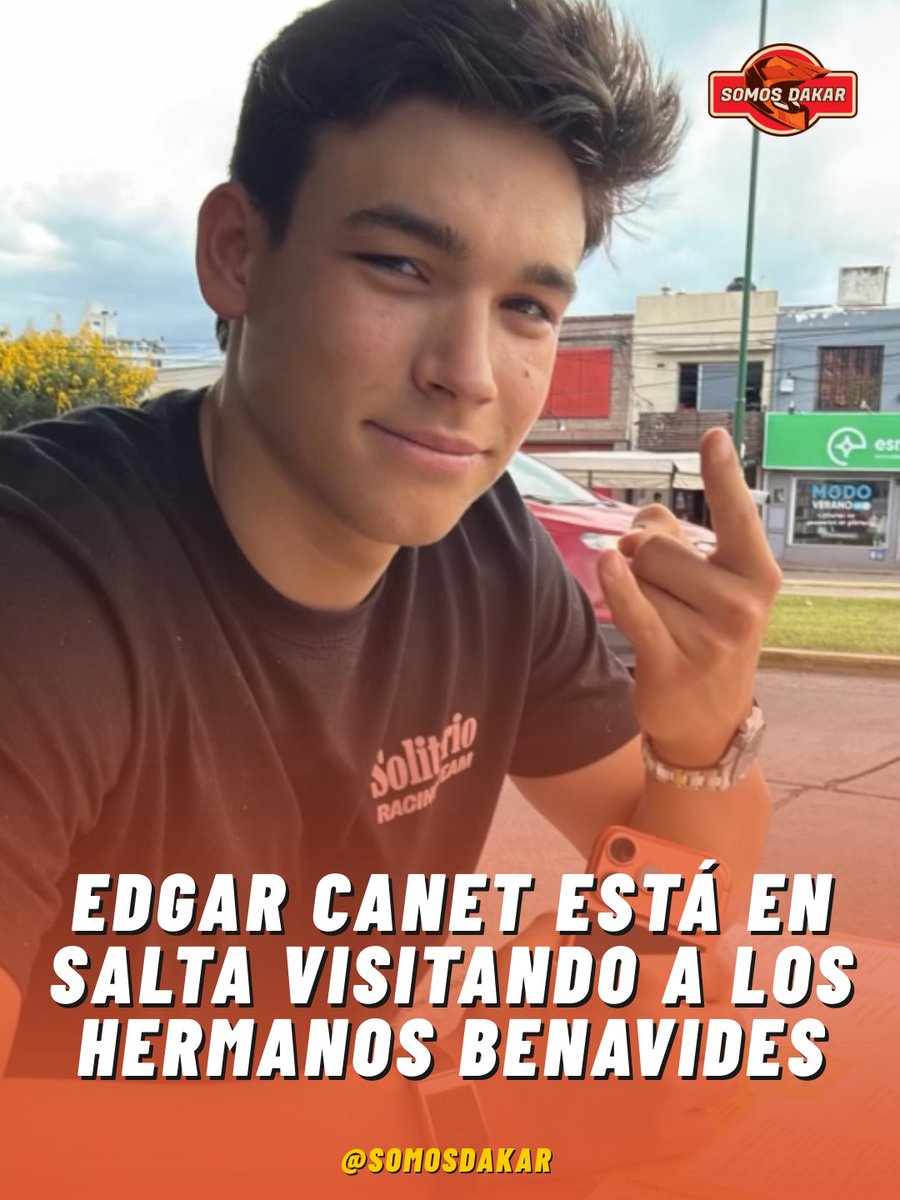 SomosDakar's tweet image. EDGAR CANET CUMPLIÓ LA PROMESA!

El piloto español de KTM había dicho que, si Luciano Benavides ganaba el Dakar 2026, él viajaría a Salta.

Dicho y hecho, las promesas se cumplen, y hoy los Benavides lo recibieron con mates y un buen Asado Argentino, como debe ser 😄🧉