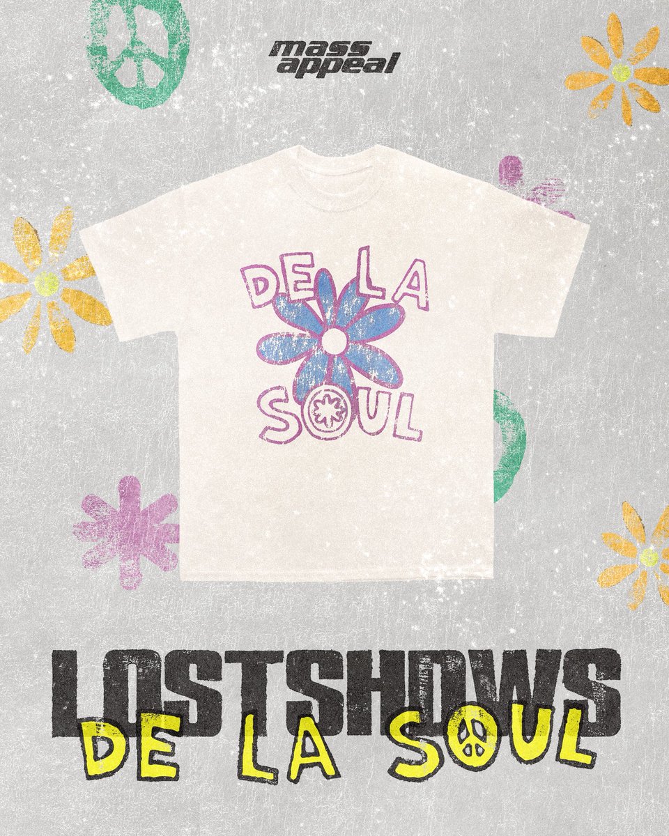 MassAppealRecs's tweet image. #DELASOUL x #LOSTSHDWS AVAILABLE NOW 🌼
@wearedelasoul

Exclusively at shop.massappeal.com; secure your limited piece before it’s gone. #CabinInTheSky