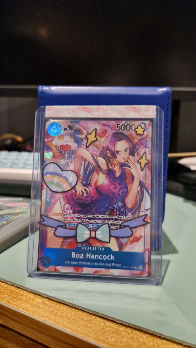 Sending off a card and the person was really kind so I thought of adding some stickers to the top loader 😊. Its not much but its honest work