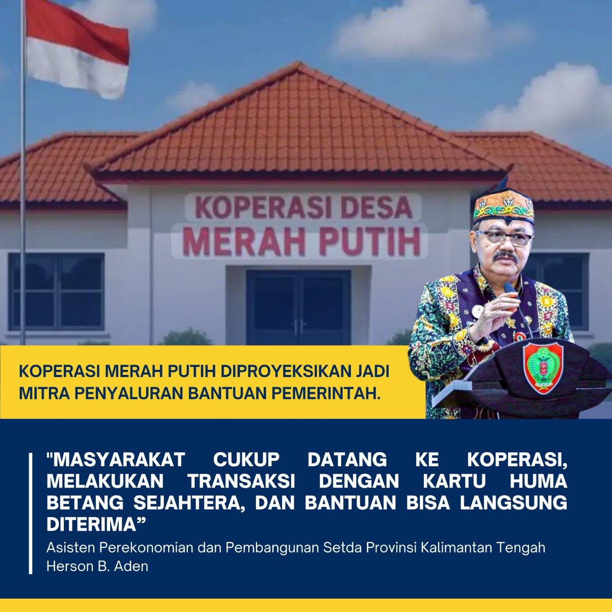 Senang lihat Presiden Prabowo fokusnya ke pemberdayaan lewat koperasi dan gotong royong #KopdesMerahPutih