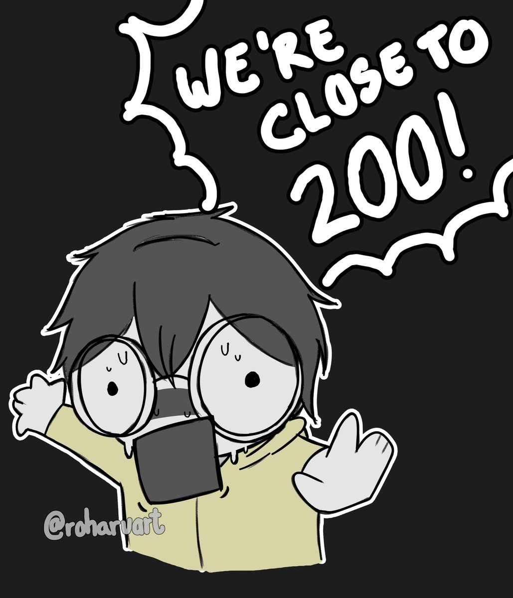 roharuart's tweet photo. Okay, don't panic guys, but we're very close to 200 followers!

Do you know what that means? #artraffle  TIME! The winner will get a fully rendered fanart of their OC once we reach the goal.

Just❤️+ Follow + RT and drop your OC to participate!
#smallartists #artmoots #digitalart https://t.co/2pj9Go5MJd