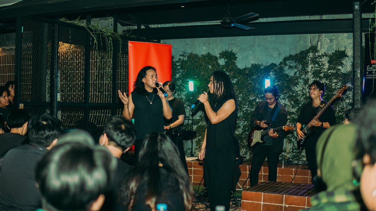 tforteruna's tweet photo. Mutu Loka 3 years anniversary, supported by @ims_desound  @JBLaudio  @JBLindonesia https://t.co/kpbNNp8kue