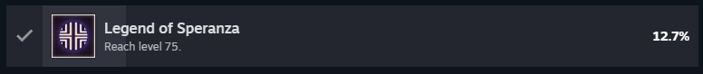 mejakm's tweet photo. @AngryArcRaider @ARCRaidersGame if you check steam achievements you'd see it's only 12,7% of us who're lvl 75 (and the achievements don't reset with expeditions) https://t.co/7uOgphBmoa