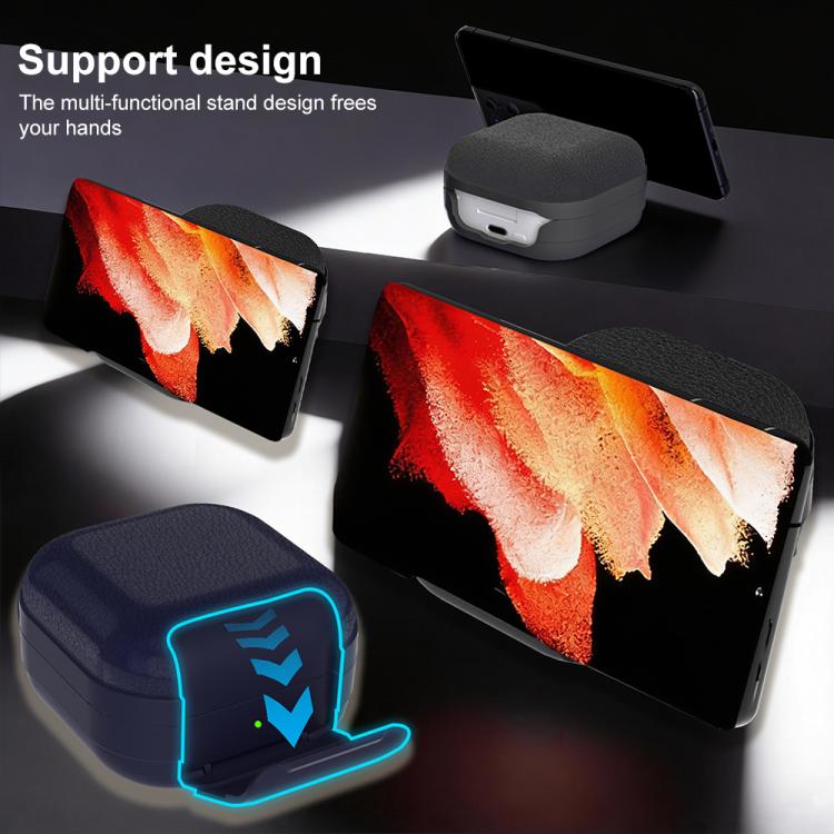 XDcase2025's tweet image. Protective Case for Galaxy Buds4/4 Pro.
 
➤ Luxury Lychee Texture in 3 Colors
➤ Integrated Foldable Phone/Tablet Stand
➤ 360° Shockproof TPU+PC Protection
➤ Carabiner Clip for Easy Carry
 
👉bit.ly/4q4FrkR
#BudsCase #PortableStand #TechAccessory #CarryEasily