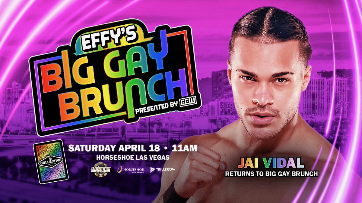 TheJaiVidal's tweet photo. See you at the Brunch VEGAS 🏳️‍🌈💋
#EFFYBGBX https://t.co/V0PALYnS2t
