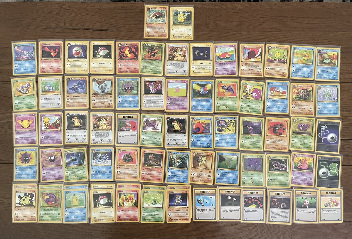 PokemonFansBase's tweet image. 📣 Announcement: Strategic $POKEMON Card Reserve 

Earlier this morning, funded by an equal financial contribution from all four members of the CTO team, we acquired an additional 74 First Edition Pokémon cards for the reserve 💎

Details:
• Fossil and Rocket sets, plus one…