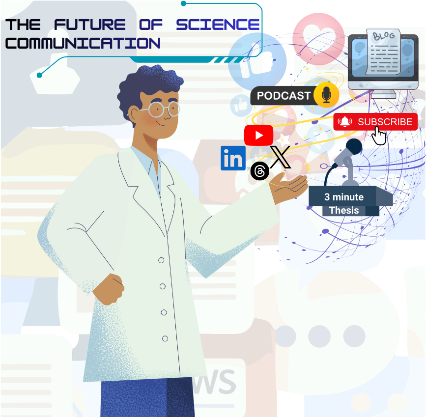 JakirMasud's tweet photo. Hello, you may read the article:  
"The Future Of Science Communication: Why Postdocs Should Care" By Jakir 
https://t.co/aPNAGGcAGq                                  #FutureOfScienceCommunication #PostDocs https://t.co/XYufwr0A5f