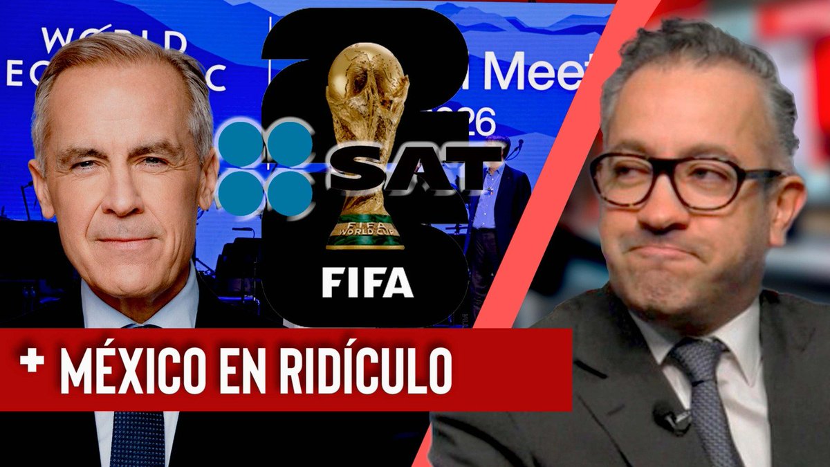 ChumelTorres's tweet image. Sheinbaum no asistió al Foro de Davos 2026
(sí, somos "los del menú").

SAT obligará a futbolistas del Mundial a pagar ISR
(Cuentachilismo del Bienestar®)

Y reportan goteras en Cámara de Diputados 
(Hasta Tláloc los detesta).

¡Hoy en El Pulso de la República!…