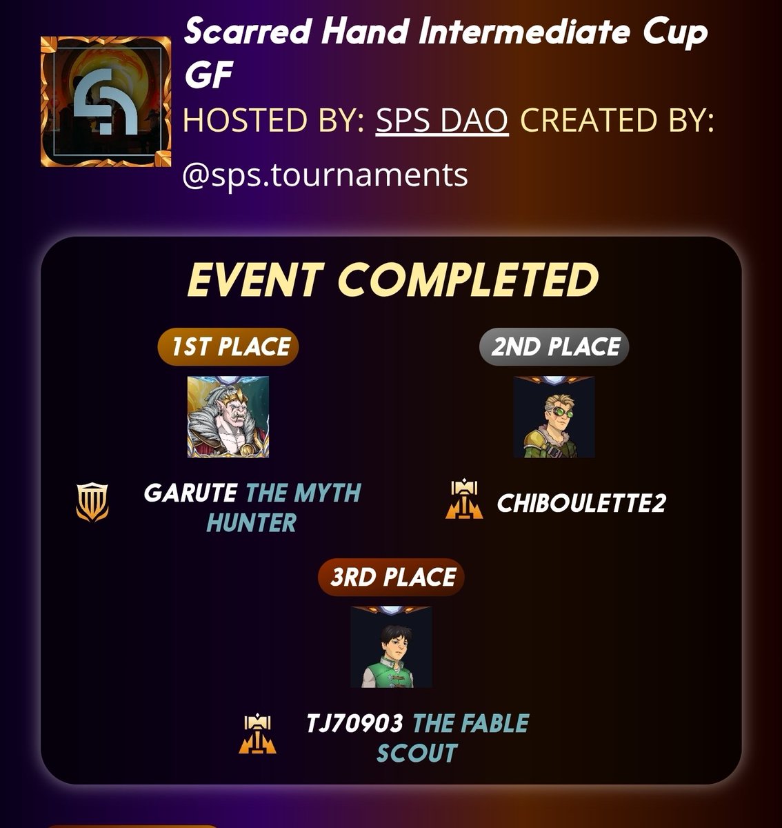 Grind 👍 #splinterlands #daosponsored #tourneys