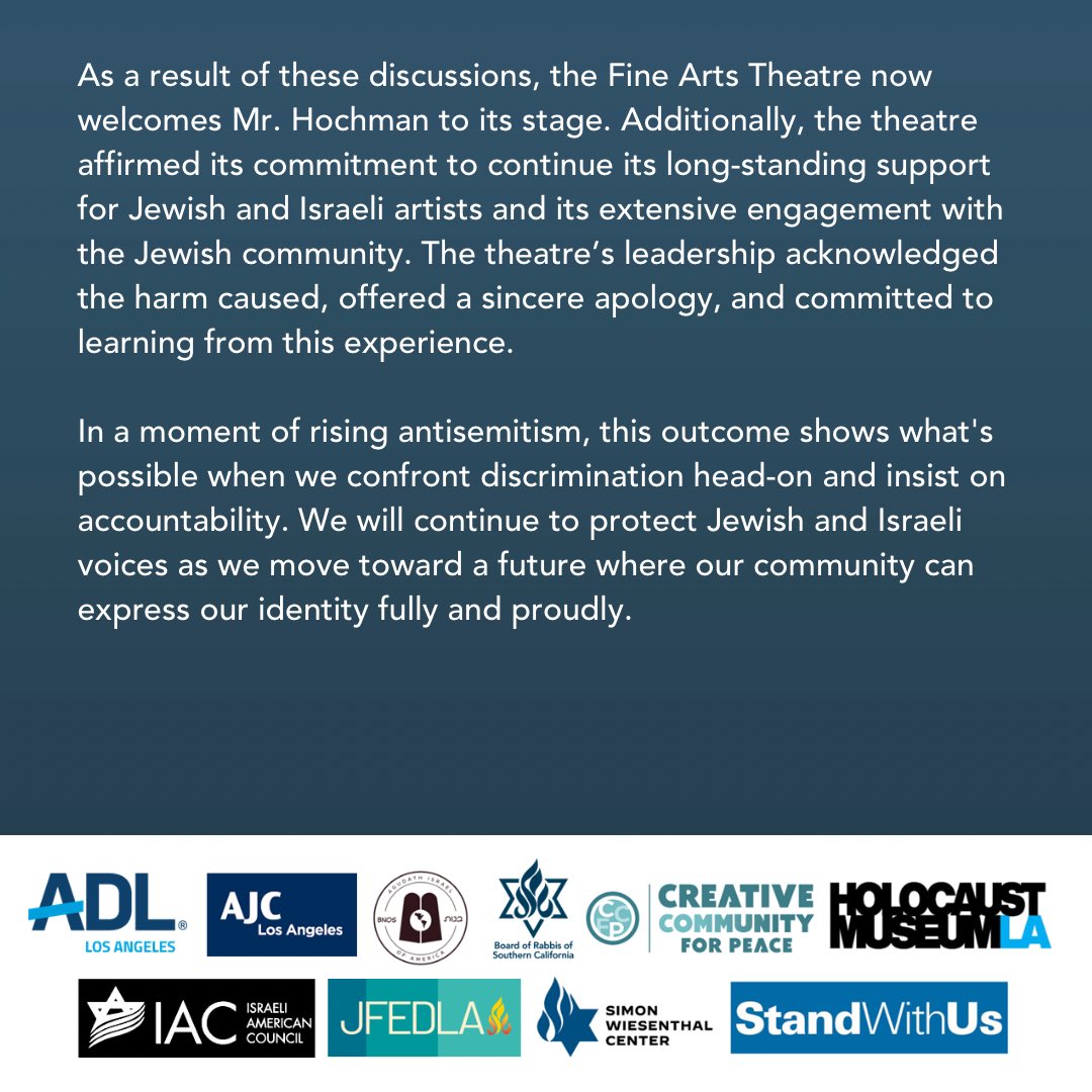 Jewish Federation Los Angeles tweet media