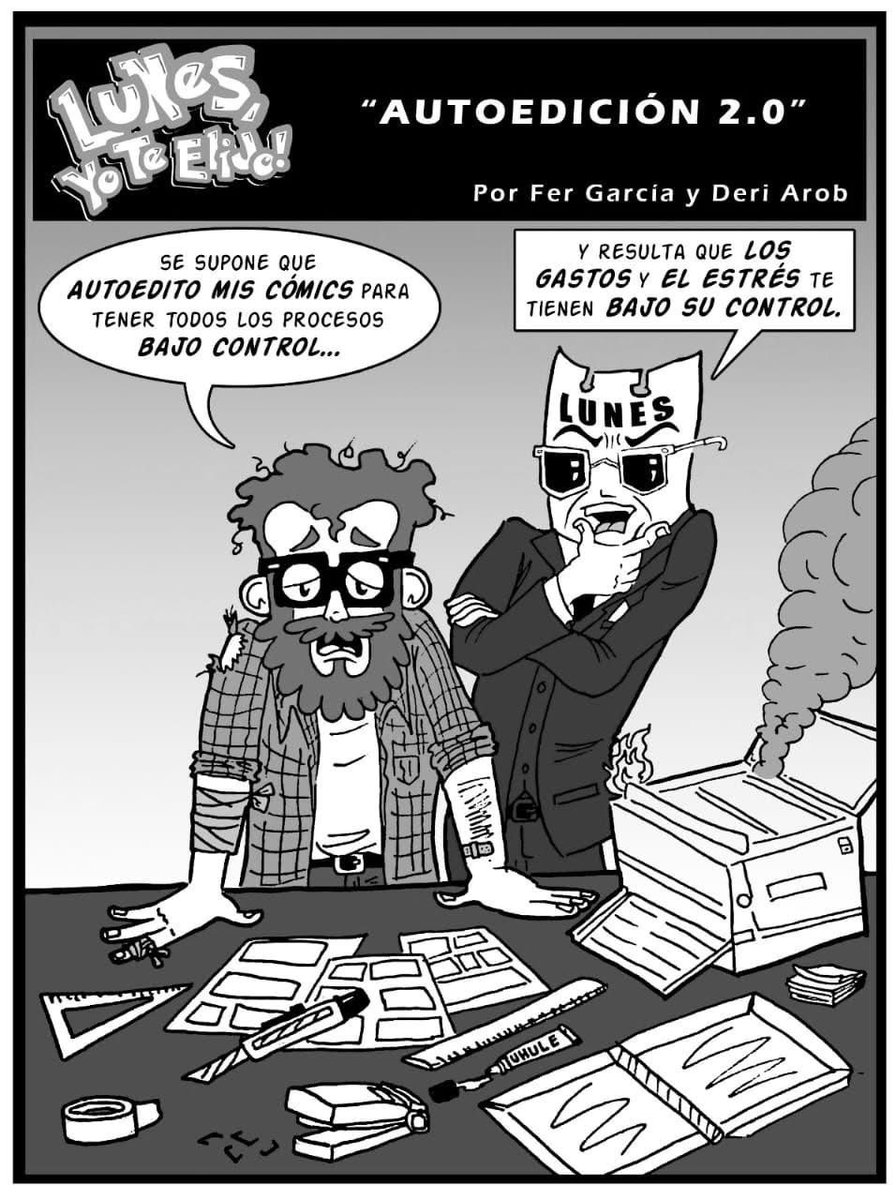 ComicsFanCdMx's tweet image. #LyteComic | #Comic #Mexicano:
El pobre Max se da cuenta de que terminar de dibujar su #Cómic era solo el principio de la verdadera odisea🫠
¡Sigan a Deri Arob de Códice Cómics (@CodiceComics) y al Comicólogo (@elcomicologo03)para que no se pierdan cada semana Lunes, yo te elijo!