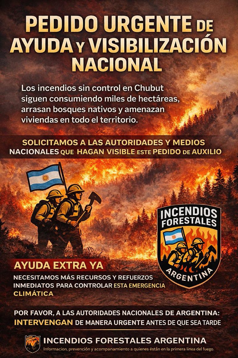 vicentebrisa_'s tweet image. Los brigadistas no solo combaten el fuego, también deben difundir porque nadie del Estado da respuesta. TELAM siempre nos va a hacer falta.