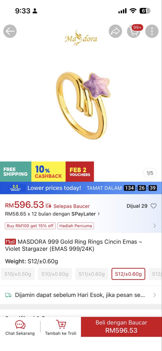 aarifiskandaar's tweet photo. Siapa cepat, dia dapat! 💍
Cincin Habib limited edition bukan senang Habib nak lepaskan harga bawah RM1,000. Kebiasaannya cincin Habib sentiasa atas RM1k. Stok terhad, peluang jarang datang. 

shopee : https://t.co/hR9vSOYEiD

tiktok : https://t.co/rt6nEofINW https://t.co/ZfMM6sMPhh