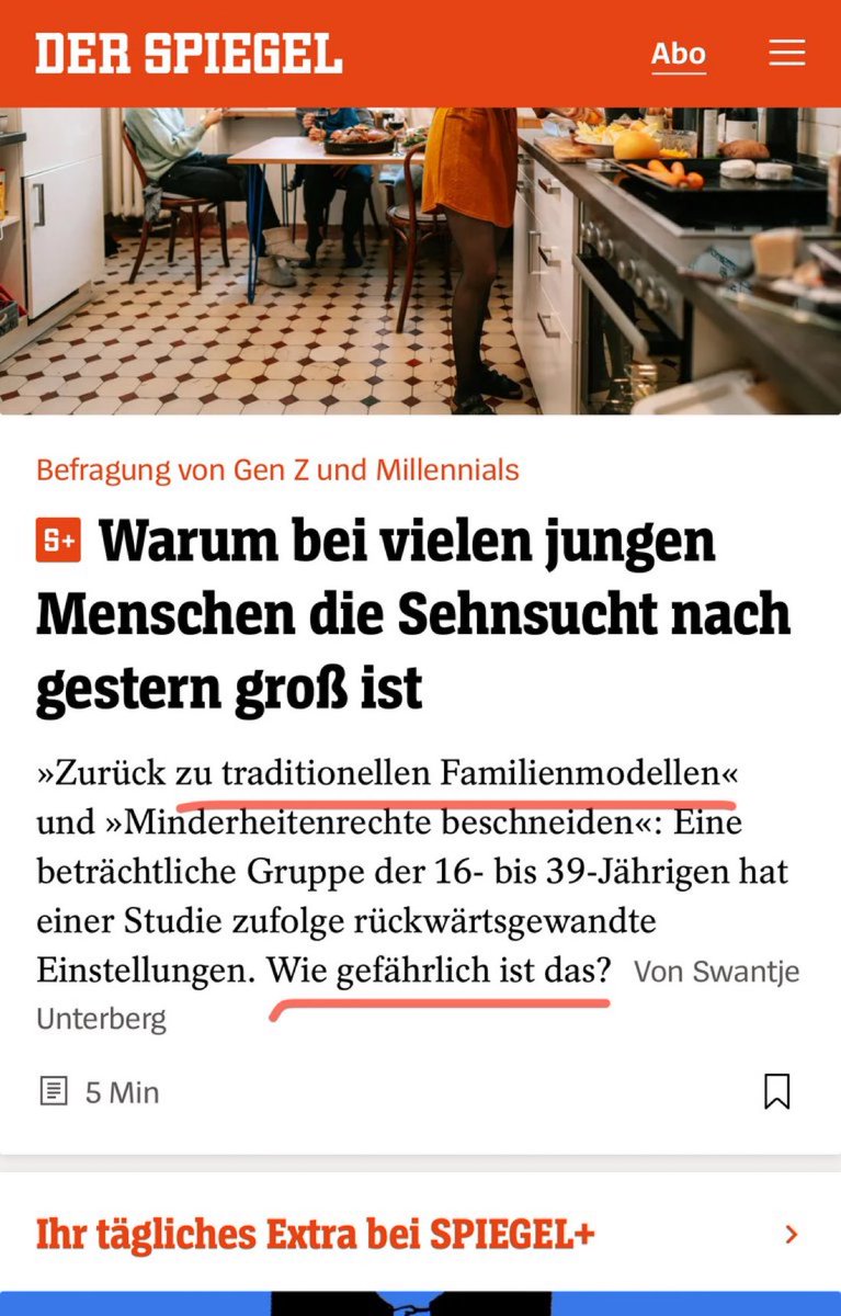 Die Allgemeinheit ist halt normal und hört auf ihren Instinkt