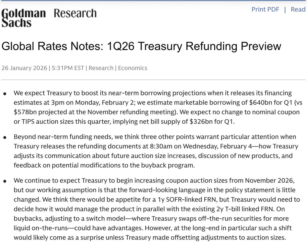 BlacklionCTA's tweet image. Goldman on QRA. Interesting note on November.