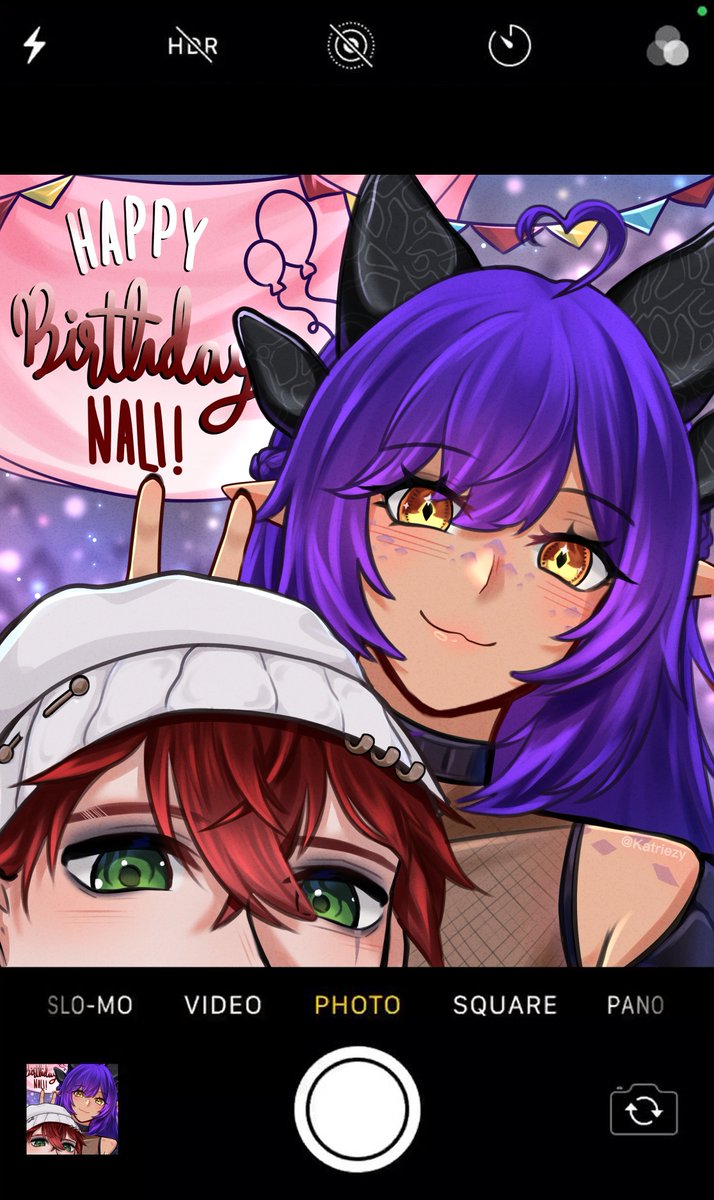 HAPPY BIRTHDAY to one of my best friends and one of my biggest (and stinkiest) supporters! I hope you have the most wonderful day, my SHORT friend🎉🖤<a href="/NalioVT/">Nalio 🤍🔥</a>