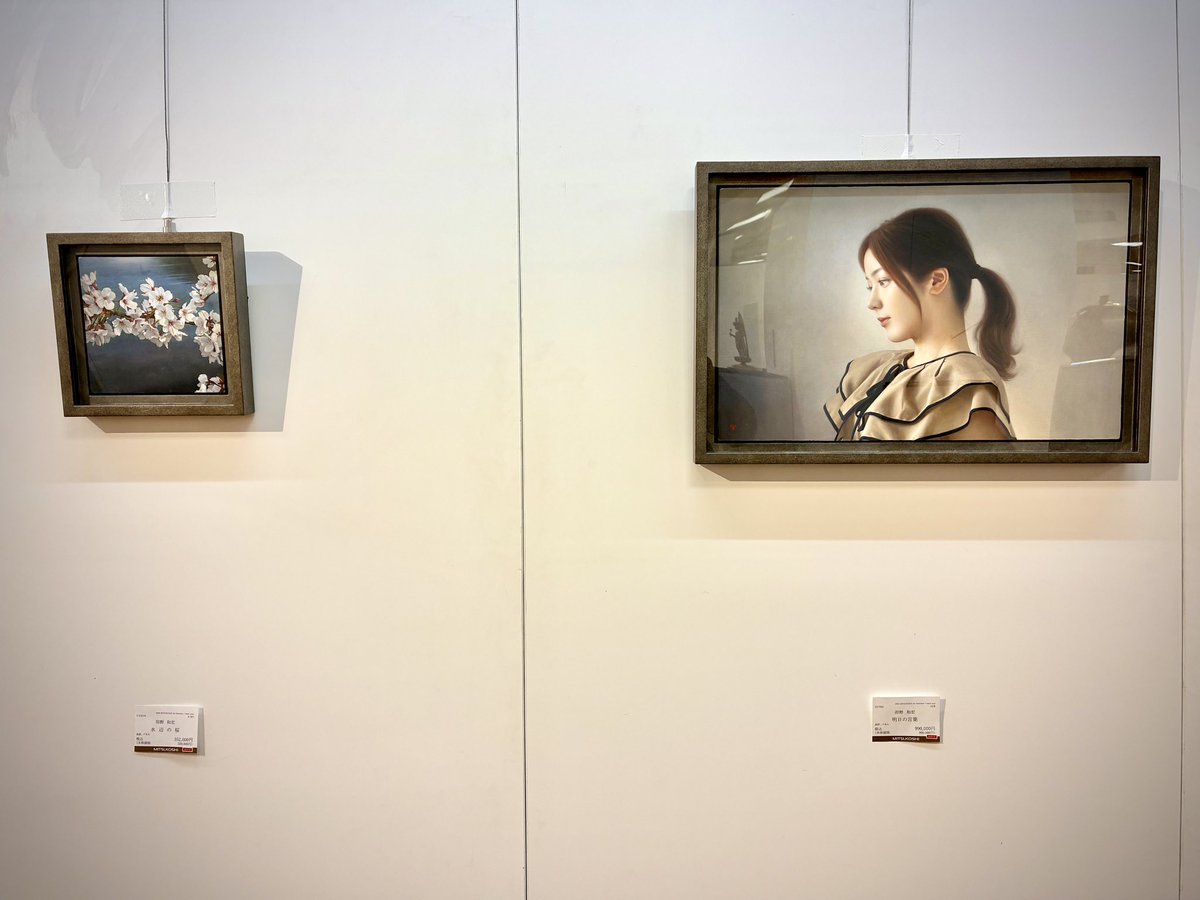 日本橋三越での展示終了しました。ご高覧誠にありがとうございました。最終日に少し在廊しましたが、高校生と色々お話し出来たのも良い機会でした。

次回5月にまた日本橋三越でのイベントに参加予定です。引き続きどうぞよろしくお願いいたします！