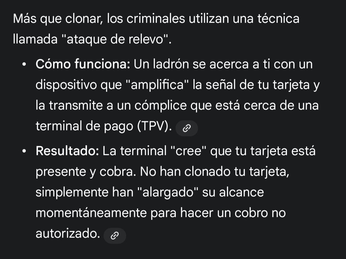 aggomez_1's tweet photo. @lutitravelguide Efectivamente no se puede clonar una tarjeta contactless. Solo se puede alargar su alcance. Tengan carteras de metal y ya https://t.co/PZaxzmIoV2