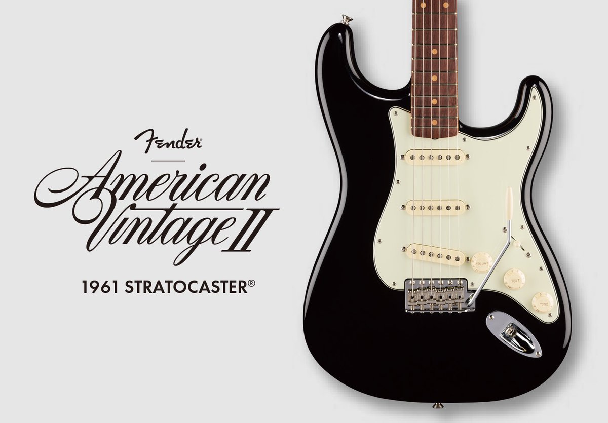 フェンダーの人気US製モデル「American Vintage IIシリーズ」に