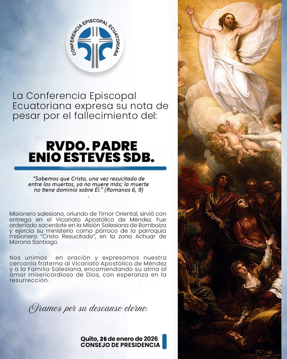 Conferencia Episcopal Ecuatoriana tweet media
