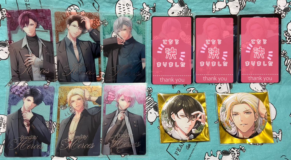 譲渡】スタマイ AGF クリアカード クリカ 缶バッジ 白 オフ 譲： 服部