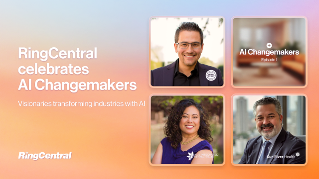 cathyfgarcia's tweet photo. RingCentral is celebrating AI Changemakers, visionaries transforming their industries with agentic AI. These leaders aren’t just experimenting with AI. They’re applying it in real world ways that help their teams work smarter, serve customers... https://t.co/7wkPv87Bo5 https://t.co/v4PVHuNplc