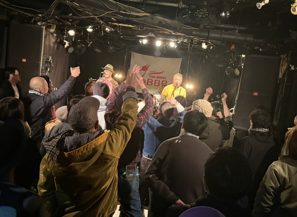 nobyson's tweet photo. 25January
宇部 LIVE&amp;CLUB CAFE BBB
企画に参加してくれた皆さん
BBBに集まってくれた皆さん
ありがとうございました
Cheers mate❣️ https://t.co/LPIbI8KTFw