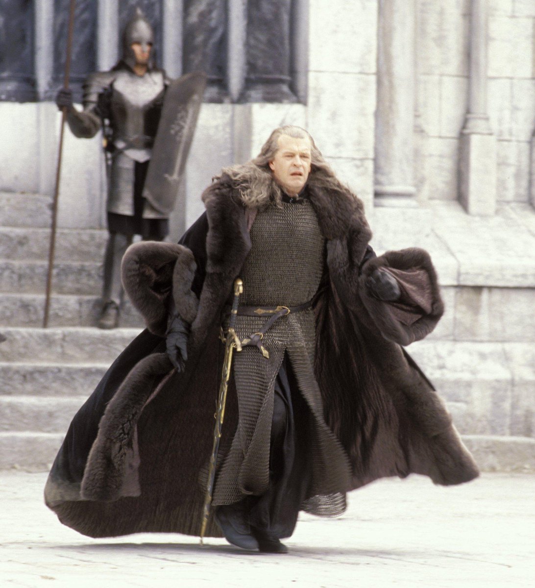 Next winter I’m buying a Denethor coat. I don’t care if it costs 100 grand