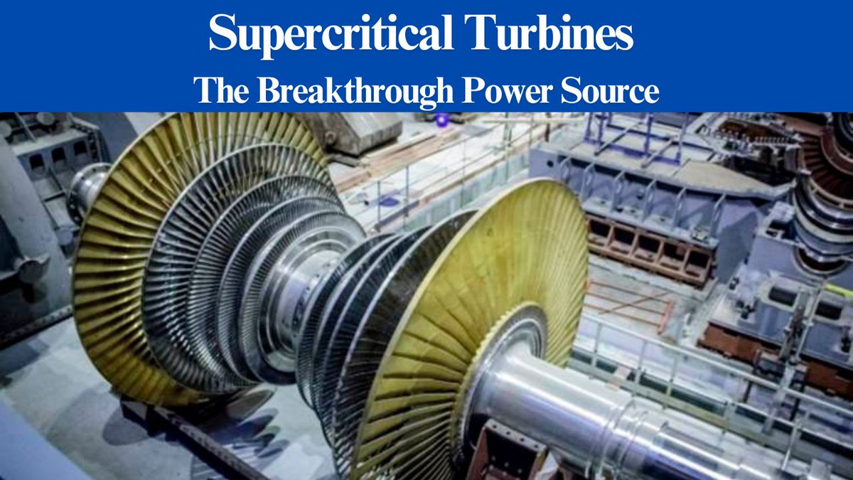 sehsanh's tweet photo. Supercritical Turbines: The Breakthrough Power Source

Video link: 👉 https://t.co/gOOLegqXqY

#SupercriticalCO2 #sCO2Turbines #NextGenEnergy #CleanPower #EnergyEfficiency #WasteHeatRecovery #SolarPower #NuclearInnovation #SustainableEnergy #CarbonCapture #ModularPower #FutureOfEnergy