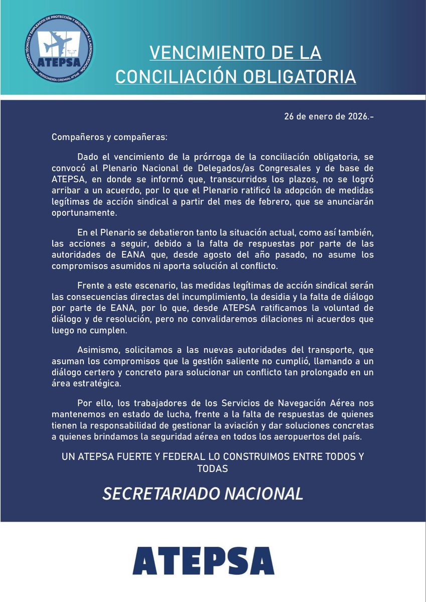 COMUNICADO OFICIAL📢