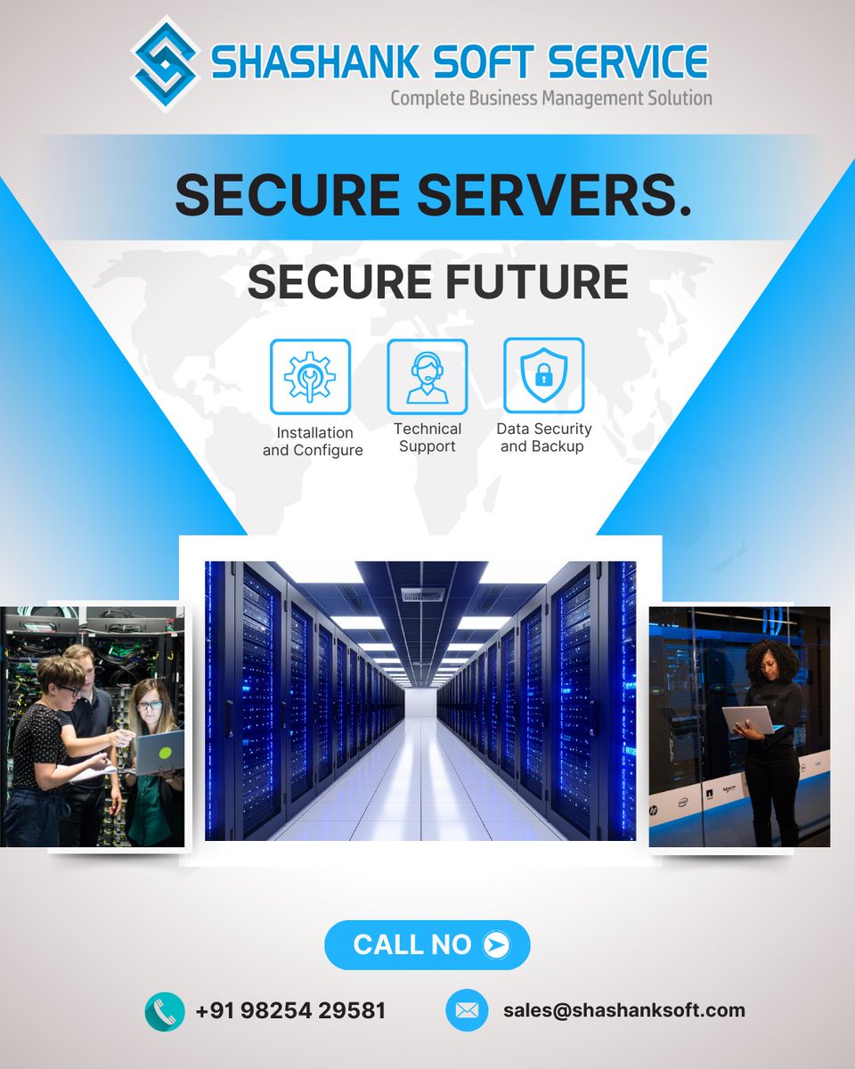 gohel_ketan's tweet photo. Servers are the backbone of our digital infrastructure, enabling seamless communication, data storage, and application hosting.
#ShashankSoft #ServerTechnology https://t.co/ab6hSDmNFU