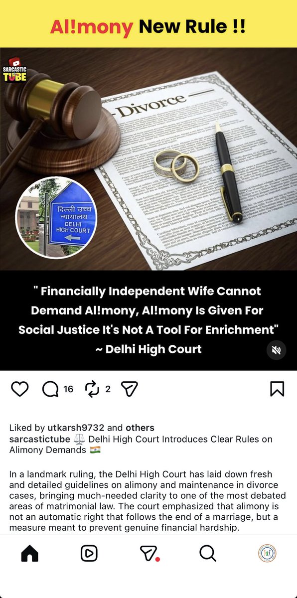 Rads0071's tweet image. #Alimony khatam, Tata, Bye Bye, Good bye 👋👏🔥

#BanAlimony