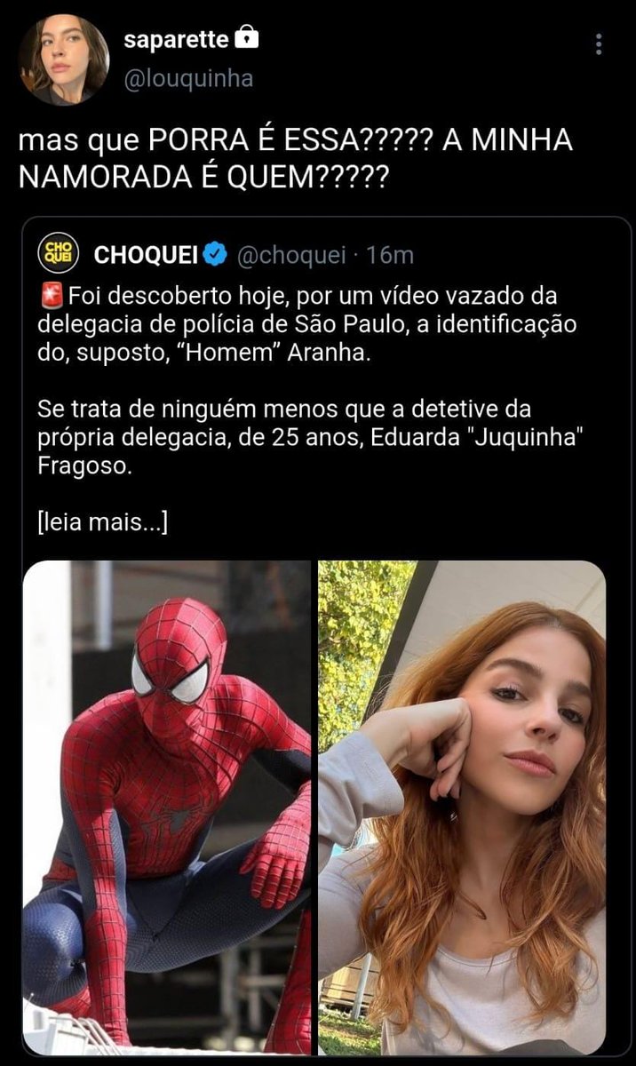 uplandga's tweet image. mini au #loquinha — o espetacular "homem" aranha. 🕷️