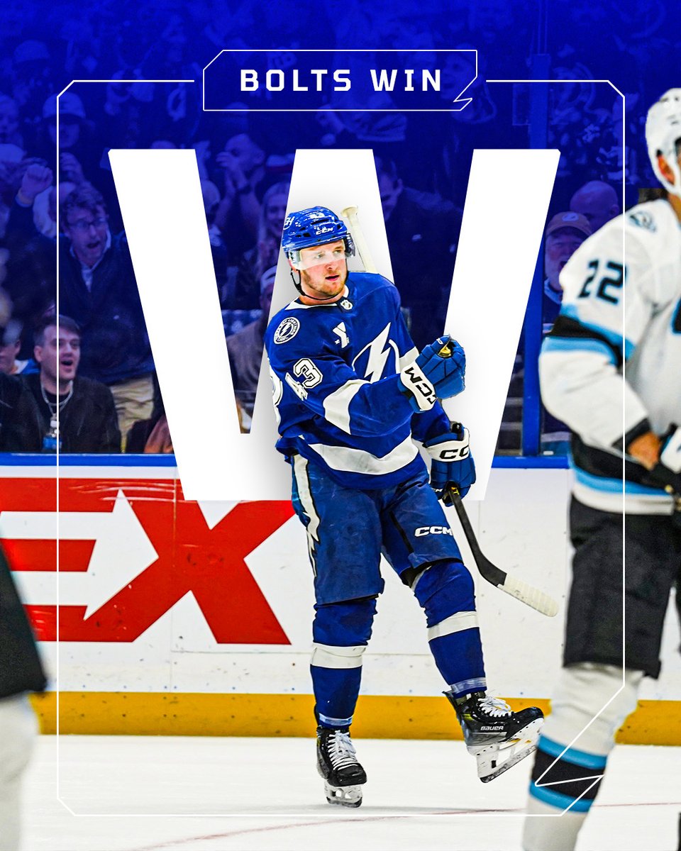 TBLightning's tweet image. RT IF THE BOLTS WON 🤗

#BOLTSWIN | @PNCBank