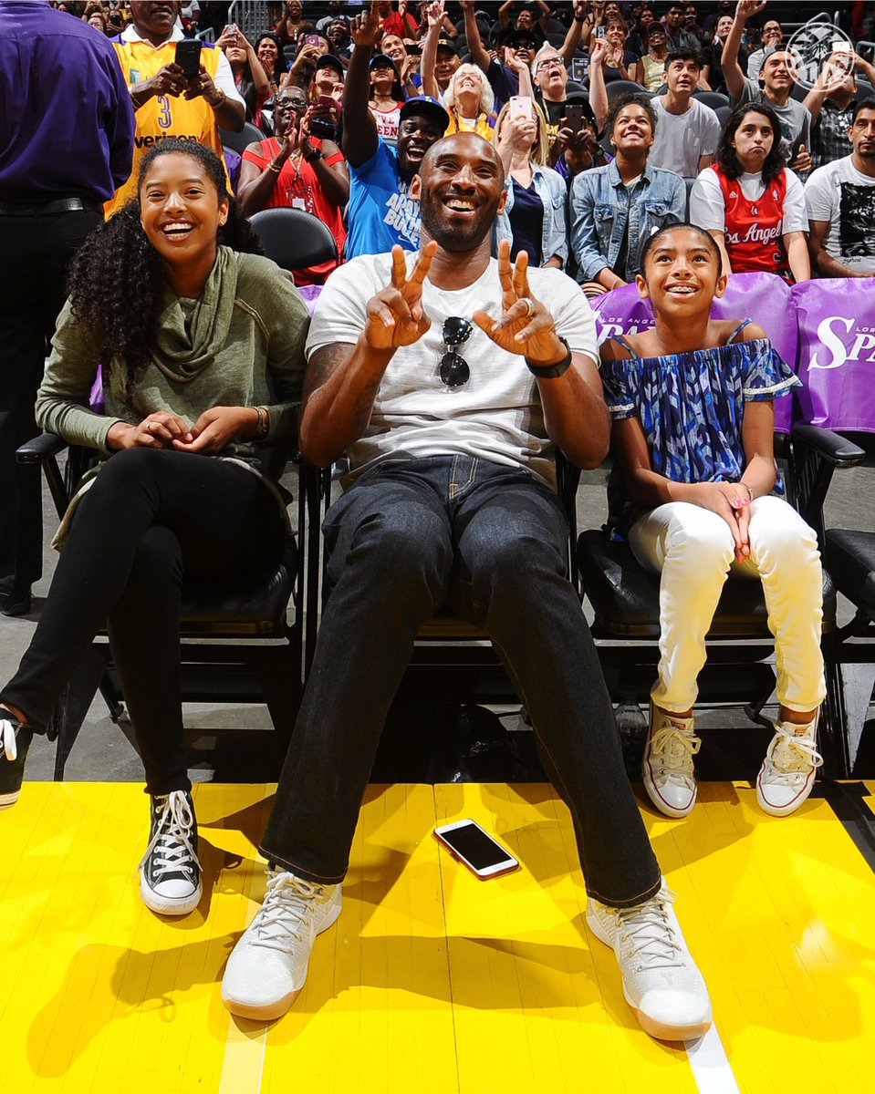 Forever a part of LA. 
Mamba &amp; Mambacita forever. 💛💜