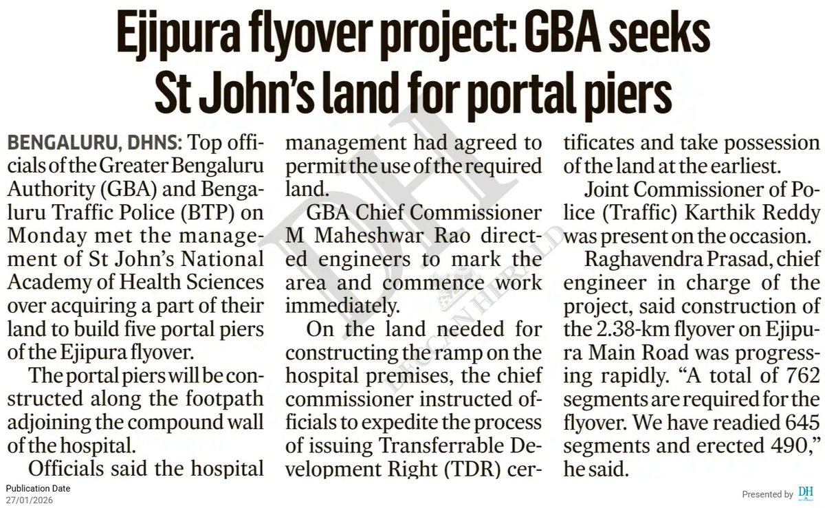 Greater Bengaluru Authority tweet media