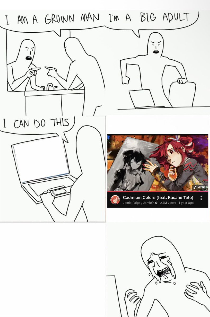 ShadowyIce's tweet image. Idk if this is low quality but it's literally how it had me so yeah Idrc ❤️
#jamiepaige #VOCALOID #KasaneTeto #cadmiumcolors