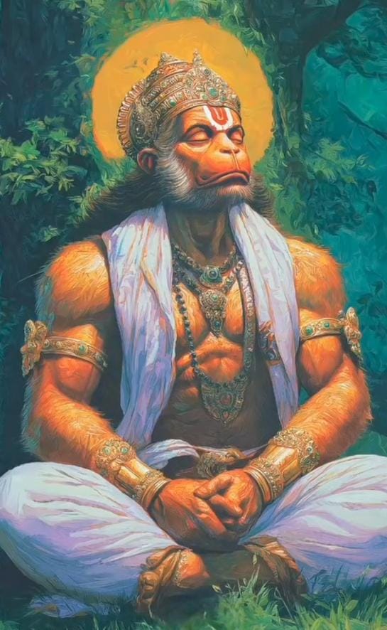 संकट कटे मिटे सब पीरा जो सुमिरो हनुमत बलबीरा।

प्रभु श्री राम के अनन्य भक्त, माता अंजनी के लाल, संकट मोचन प्रभु श्री हनुमान जी के दिव्य दर्शन मात्र से आपके सारे कष्टों–दुखों का नाश हो और आप सभी का मंगल हो। 

जय श्री राम। जय श्री हनुमान 🙏💛🔥